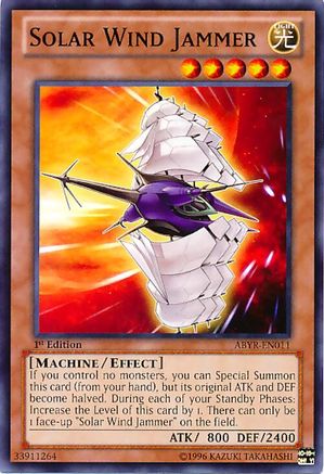 Solar Wind Jammer (ABYR-EN011) - Abyss Rising Unlimited