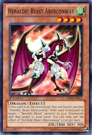 Heraldic Beast Aberconway (ABYR-EN012) - Abyss Rising 1st Edition