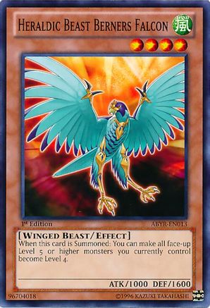 Heraldic Beast Berners Falcon (ABYR-EN013) - Abyss Rising Unlimited