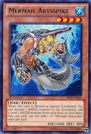Mermail Abysspike (ABYR-EN018) - Abyss Rising 1st Edition