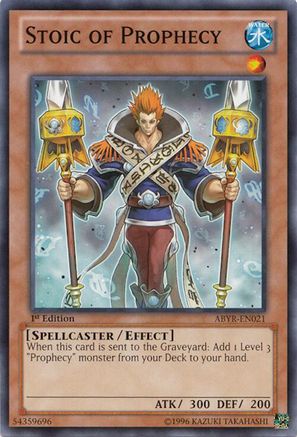 Stoic of Prophecy (ABYR-EN021) - Abyss Rising Unlimited