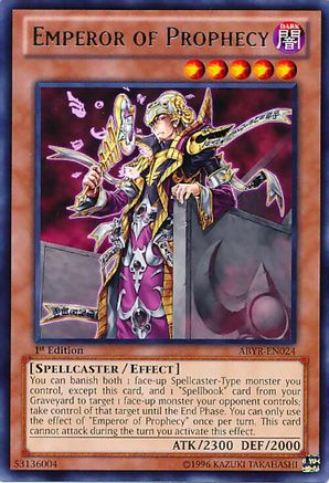 Emperor of Prophecy (ABYR-EN024) - Abyss Rising 1st Edition