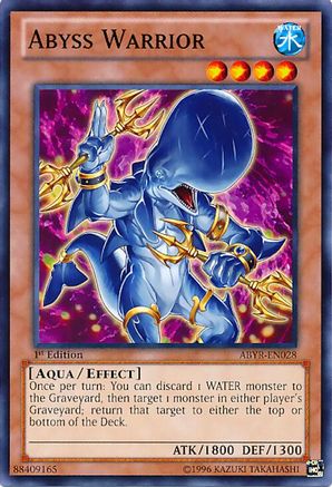 Abyss Warrior (ABYR-EN028) - Abyss Rising 1st Edition