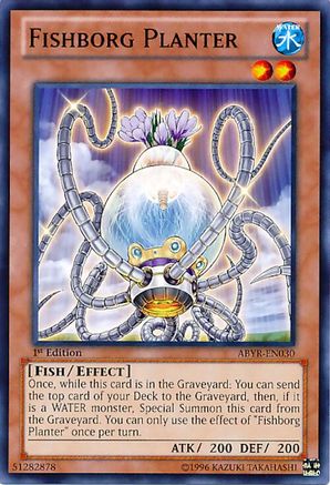 Fishborg Planter (ABYR-EN030) - Abyss Rising Unlimited