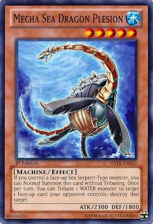 Mecha Sea Dragon Plesion (ABYR-EN033) - Abyss Rising Unlimited