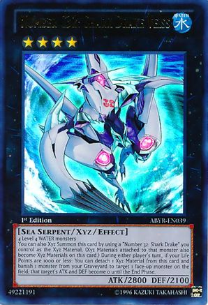 Number C32: Shark Drake Veiss (ABYR-EN039) - Abyss Rising Unlimited