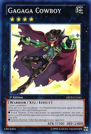 Gagaga Cowboy (ABYR-EN041) - Abyss Rising 1st Edition