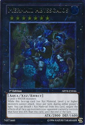 Mermail Abyssgaios (UTR) (ABYR-EN046) - Abyss Rising 1st Edition