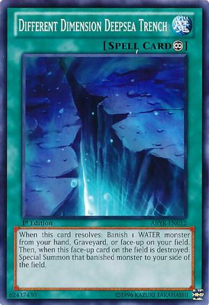 Different Dimension Deepsea Trench (ABYR-EN052) - Abyss Rising 1st Edition