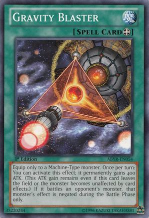 Gravity Blaster (ABYR-EN054) - Abyss Rising 1st Edition