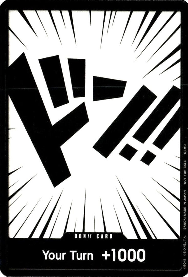 DON!! Card [One Piece Demo Deck Cards]