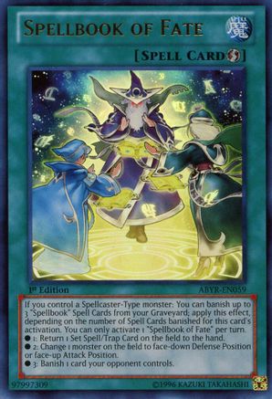 Spellbook of Fate (ABYR-EN059) - Abyss Rising 1st Edition