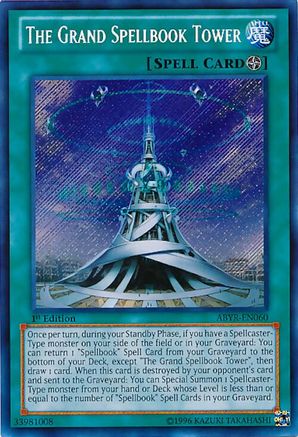 The Grand Spellbook Tower (ABYR-EN060) - Abyss Rising 1st Edition