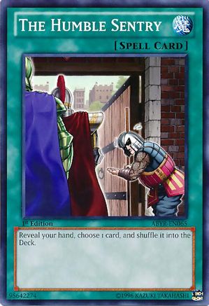 The Humble Sentry (ABYR-EN065) - Abyss Rising 1st Edition