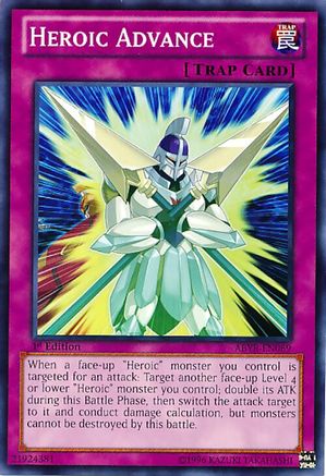 Heroic Advance (ABYR-EN069) - Abyss Rising 1st Edition