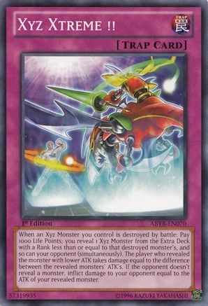 Xyz Xtreme !! (ABYR-EN070) - Abyss Rising 1st Edition