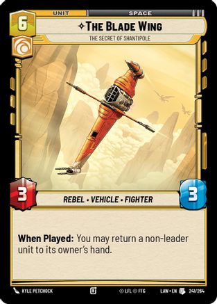 The Blade Wing - The Secret of Shantipole (241/264) (241/264) [A Lawless Time]
