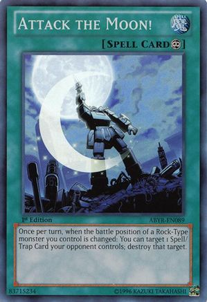 Attack the Moon! (ABYR-EN089) - Abyss Rising 1st Edition