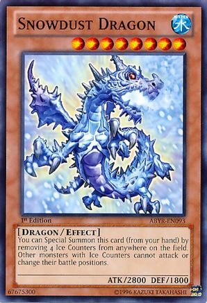 Snowdust Dragon (ABYR-EN093) - Abyss Rising Unlimited
