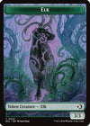 Elk // Emblem - Oko, Shadowmoor Scion Double-Sided Token [Lorwyn Eclipsed Tokens]