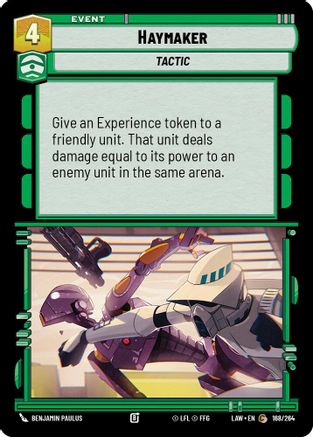Haymaker (168/264) (168/264) [A Lawless Time]