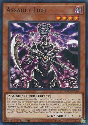 Assault Lich (BPRO-EN009) - Burst Protocol 1st Edition