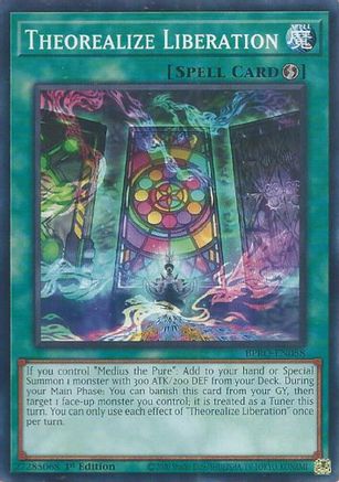 Theorealize Liberation (BPRO-EN058) - Burst Protocol 1st Edition