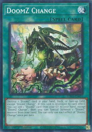 DoomZ Change (BPRO-EN055) - Burst Protocol 1st Edition