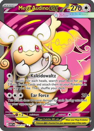 Mega Audino ex (253/217) [Mega Evolution: Ascended Heroes]