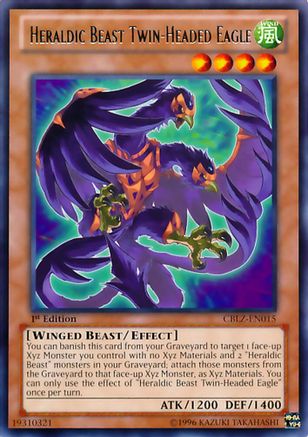 Heraldic Beast Twin-Headed Eagle (CBLZ-EN015) - Cosmo Blazer Unlimited