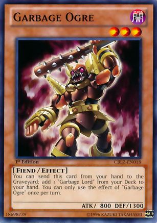 Garbage Ogre (CBLZ-EN018) - Cosmo Blazer Unlimited
