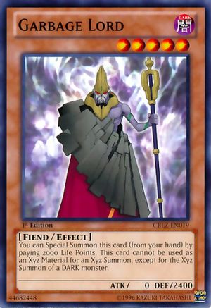 Garbage Lord (CBLZ-EN019) - Cosmo Blazer 1st Edition