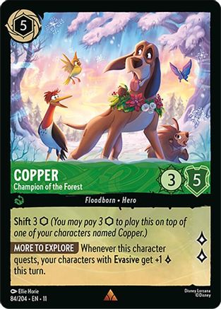 Copper - Champion of the Forest (84/204) [Winterspell]