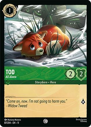 Tod - All Alone (87/204) [Winterspell]