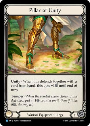 Pillar Of Unity [PEN047] (Compendium of Rathe)  Cold Foil