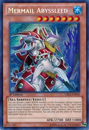 Mermail Abyssleed (CBLZ-EN034) - Cosmo Blazer Unlimited