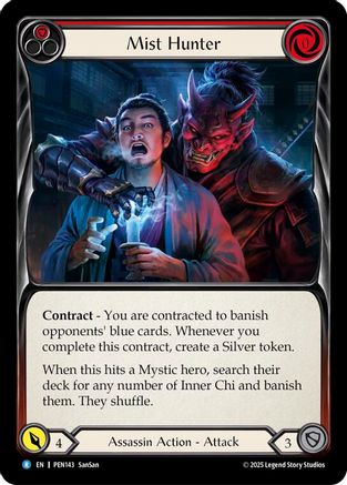 Mist Hunter (Red) (Regular) [PEN143] (Compendium of Rathe)