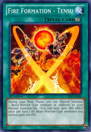 Fire Formation - Tensu (CBLZ-EN058) - Cosmo Blazer 1st Edition