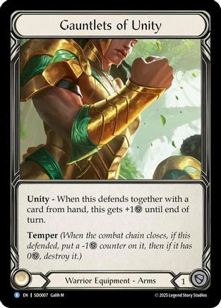 Gauntlets of Unity [SDO007] (GEM Pack 2)
