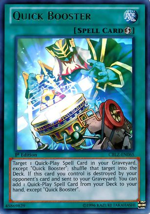 Quick Booster (CBLZ-EN065) - Cosmo Blazer Unlimited