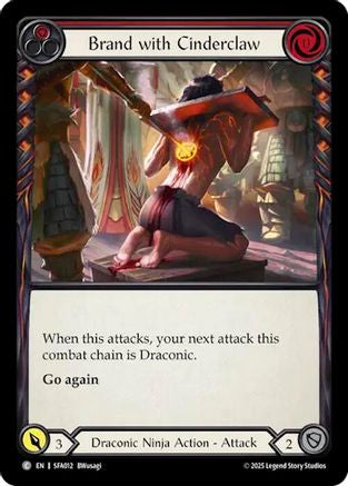 Brand with Cinderclaw (Red) (Regular) [SFA012] (GEM Pack 2)