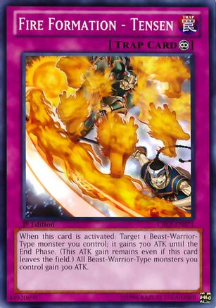 Fire Formation - Tensen (CBLZ-EN071) - Cosmo Blazer 1st Edition