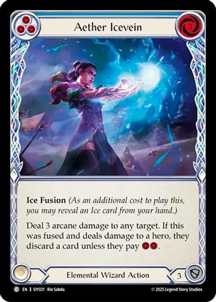 Aether Icevein (Blue) (Regular) [SIY021] (Silver Age Chapter 1)