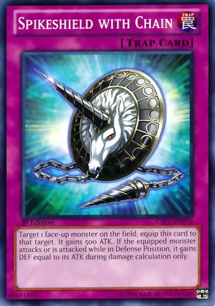 Spikeshield with Chain (CBLZ-EN076) - Cosmo Blazer Unlimited
