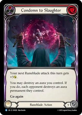 Condemn to Slaughter (Red) (Regular) [SVI020] (Silver Age Chapter 1)