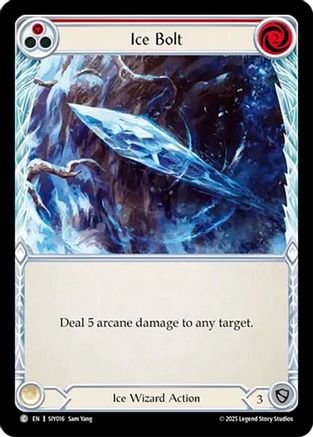 Ice Bolt (Red) (Regular) [SIY016] (Silver Age Chapter 1)