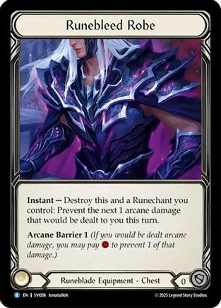 Runebleed Robe [SVI006] (Silver Age Chapter 1)