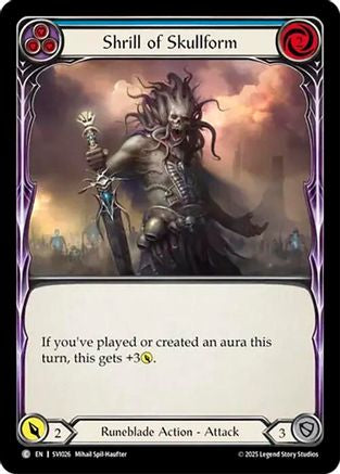 Shrill of Skullform (Blue) (Regular) [SVI026] (Silver Age Chapter 1)