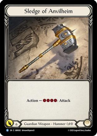 Sledge of Anvilheim [SBR002] (Silver Age Chapter 1)