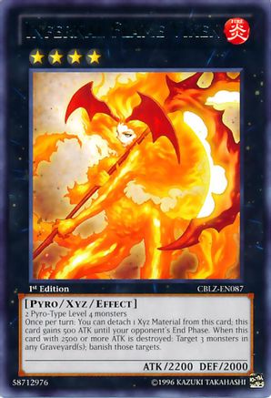 Infernal Flame Vixen (CBLZ-EN087) - Cosmo Blazer Unlimited